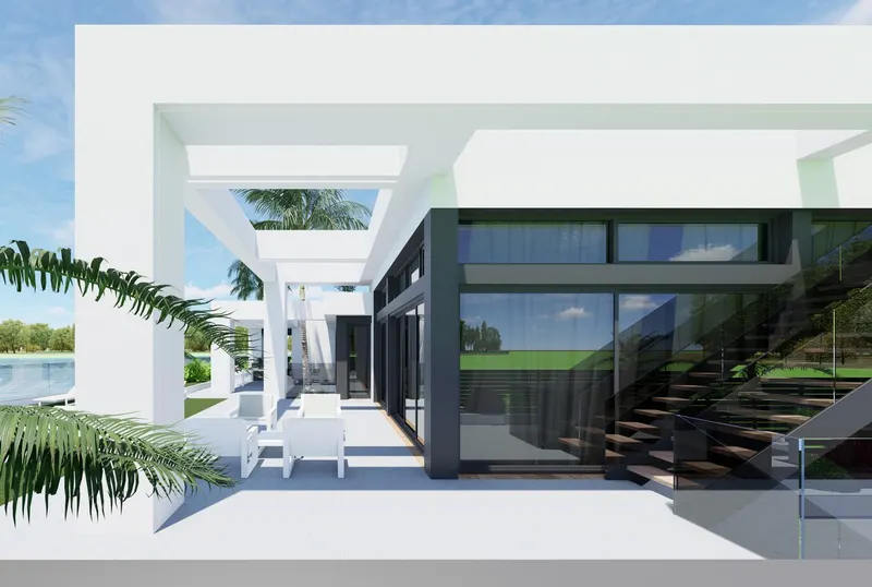 Frontline Lake Luxury Villa in Santa Rosalia Lake and Life Resort Murcia