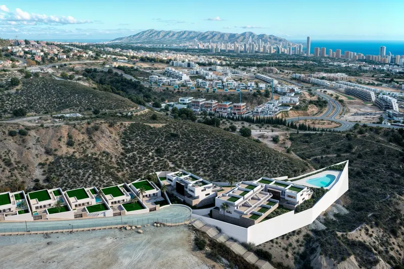 New Build Homes with Panoramic Views in Finestrat-Benidorm