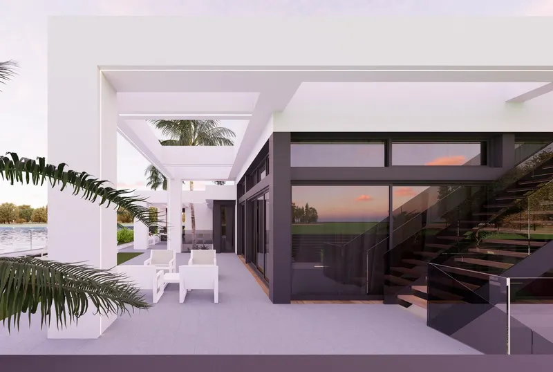Frontline Lake Luxury Villa in Santa Rosalia Lake and Life Resort Murcia