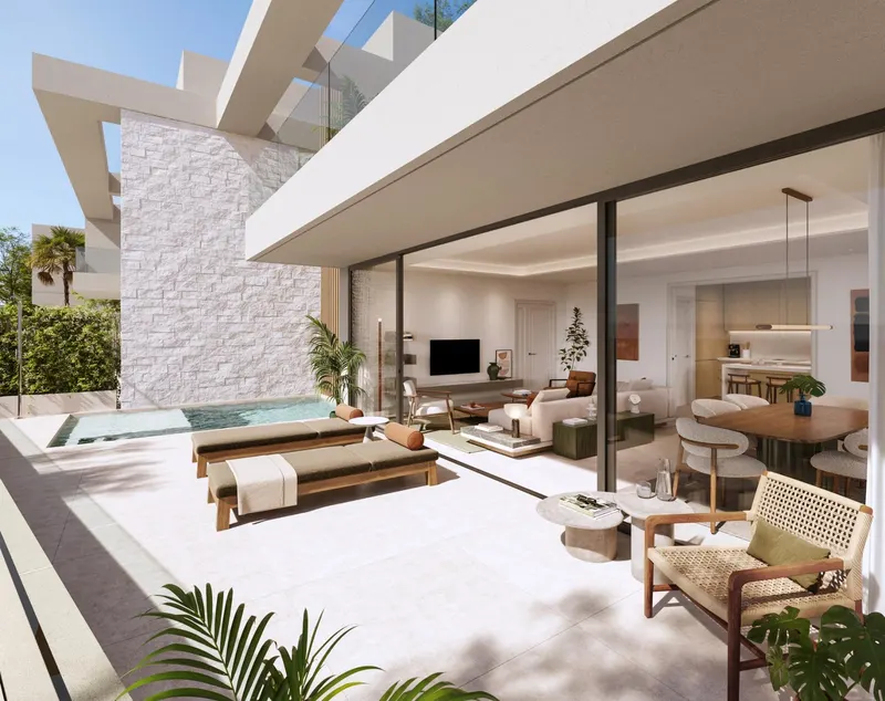 Luxury Townhouses with Sea Views in Pedregalejo (Malaga): Prime Coastal Living