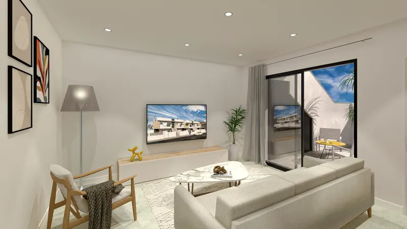 Modern New Build Bungalows for Sale in San Pedro del Pinatar Near the Beach