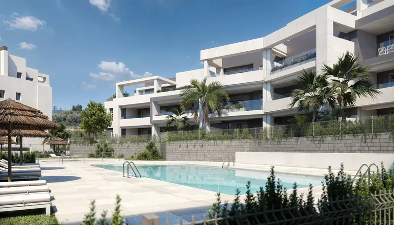 Exclusivo Resort Residencial con Spa y Piscinas en la Zona de Selwo, Estepona