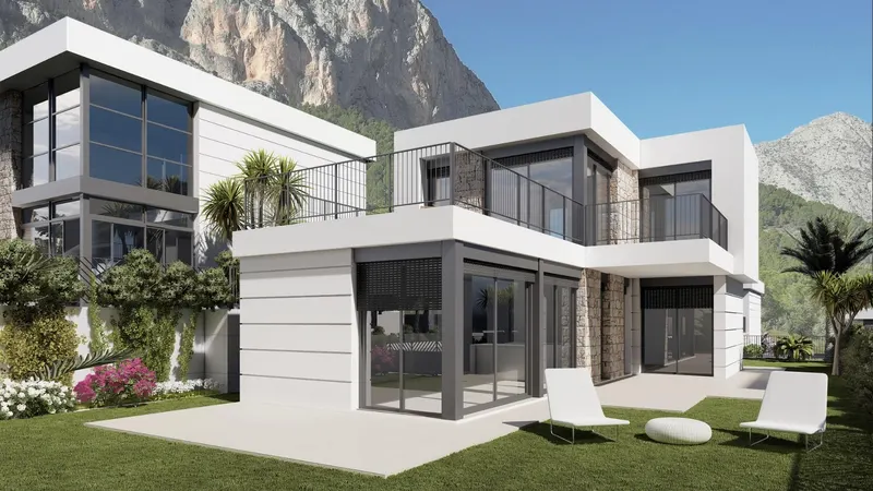 Chalets de Nueva Construcción en Polop, Alicante