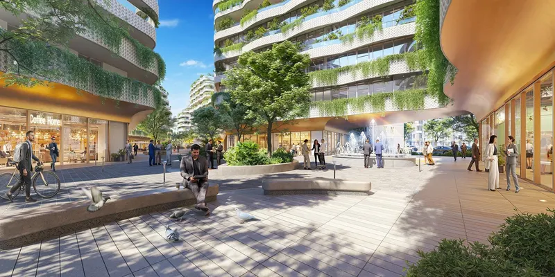 Luksusowe, nowo wybudowane apartamenty w centrum Gibraltaru z widokiem na marinę i Skałę
