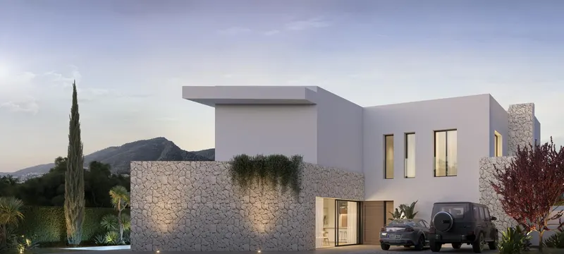 Nowoczesne wille bliźniacze z prywatnym basenem w Alhaurin de la Torre, Malaga