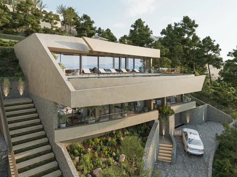 Villa de lujo contemporánea con vistas panorámicas al mar en Altea Hills, Costa Blanca Norte