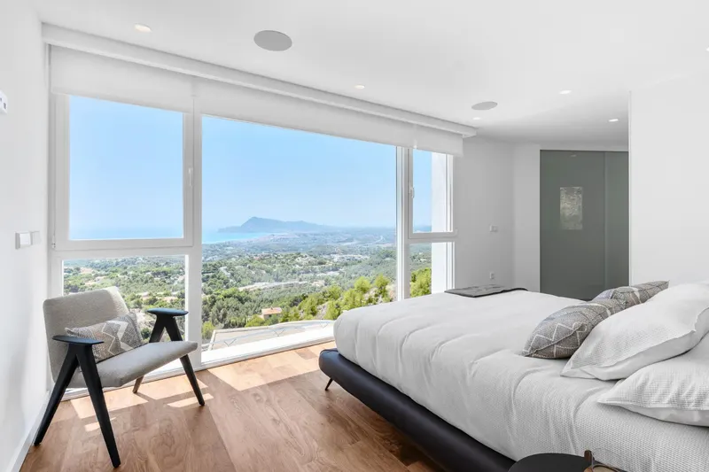 Villa de lujo en Altea con vistas al mar y piscina privada