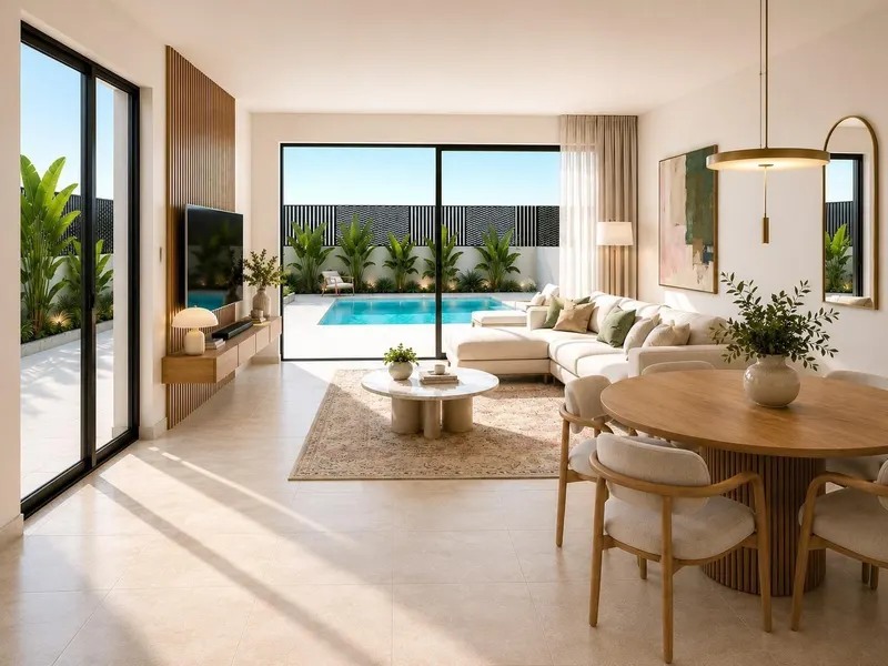 Adosados de nueva construcción en Santa Rosalia Lake and Life Resort, Murcia