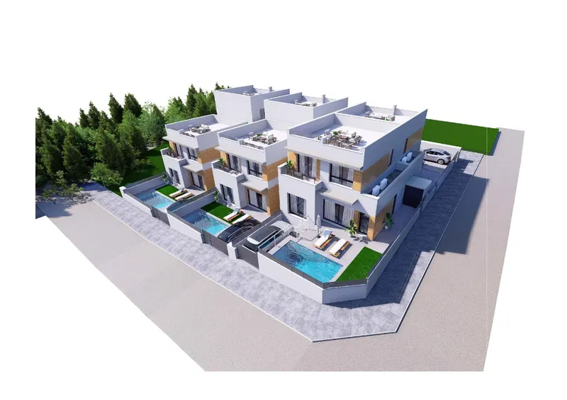 Lujosos chalets adosados de nueva construcción en Benijófar, Costa Blanca
