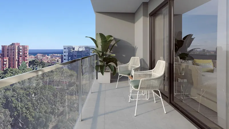 New Construction Residential Development in San Agustín, Alicante, with Stunning City Views