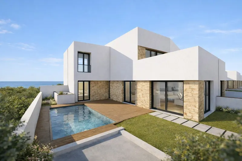 Modern New Build Quad Villas in Bigastro, Alicante