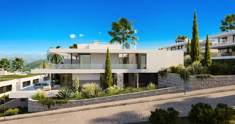 New Build Homes in Marbella East with Sea and Golf Views