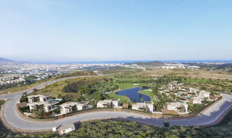EXCLUSIVE COMPLEX WITH THE BEST GOLF AND SEA VIEWS IN MIJAS