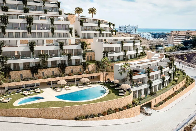 Luxurious New Build Townhouses with Sea Views in El Higuerón, Costa del Sol