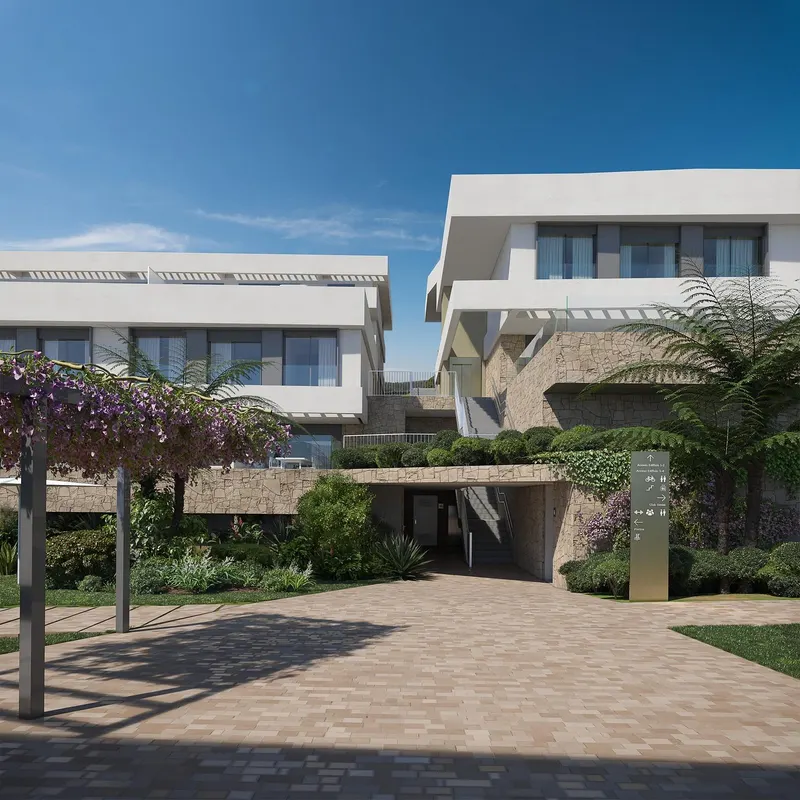 New Build Homes with Sea Views in the Best Area of Estepona