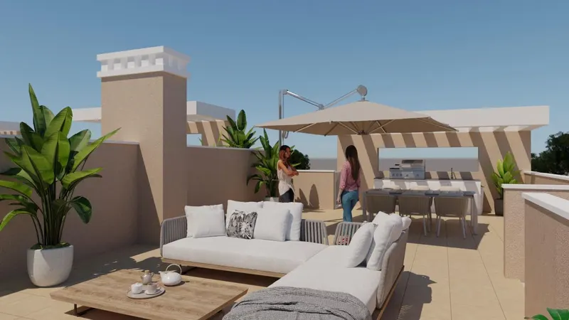Bungalows de nueva construcción en Lo Romero Golf Resort, Pilar de la Horadada