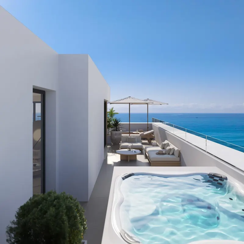 Ekskluzywne apartamenty i penthouse'y z widokiem na morze w Fuengirola