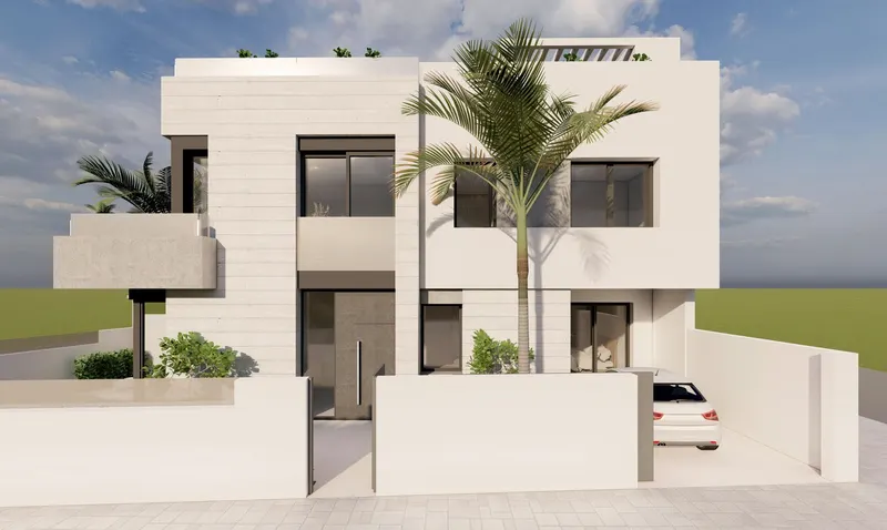 Ekskluzywne nowe bungalowy z prywatnym basenem w Pilar de la Horadada
