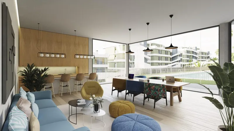 FLATS WITH SEA OR GOLF COURSE VIEWS ON THE COSTA DEL SOL