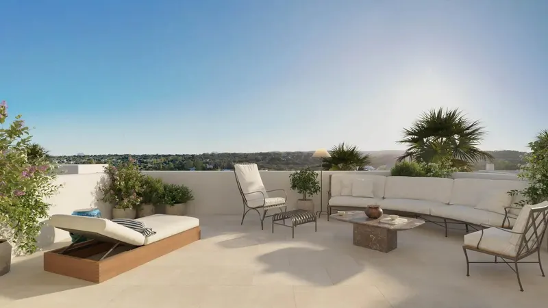 Villas de lujo de nueva construcción en Sotogrande Alto con jardín y piscina privados