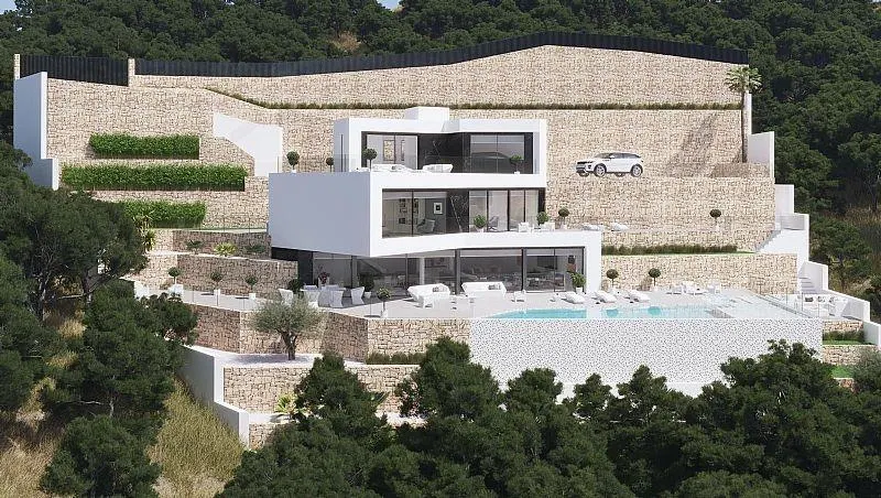 Exclusiva villa de lujo de nueva construcción en Benissa, Costa Blanca Norte