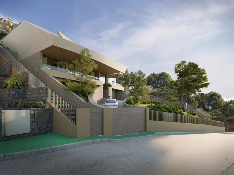 Villa de lujo contemporánea con vistas panorámicas al mar en Altea Hills, Costa Blanca Norte