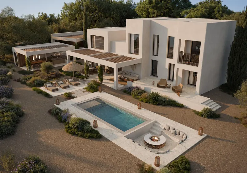 Sustainable Mediterranean Villas for Sale in Macenas, Almería