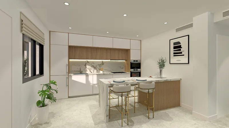 Modern New Build Bungalows for Sale in San Pedro del Pinatar Near the Beach
