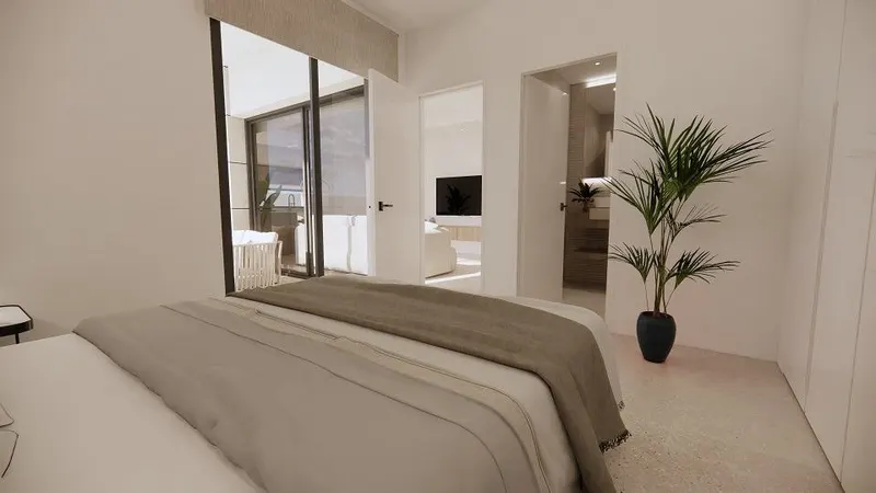 New Build Villas with private pool and solarium in San Luis, Torrevieja