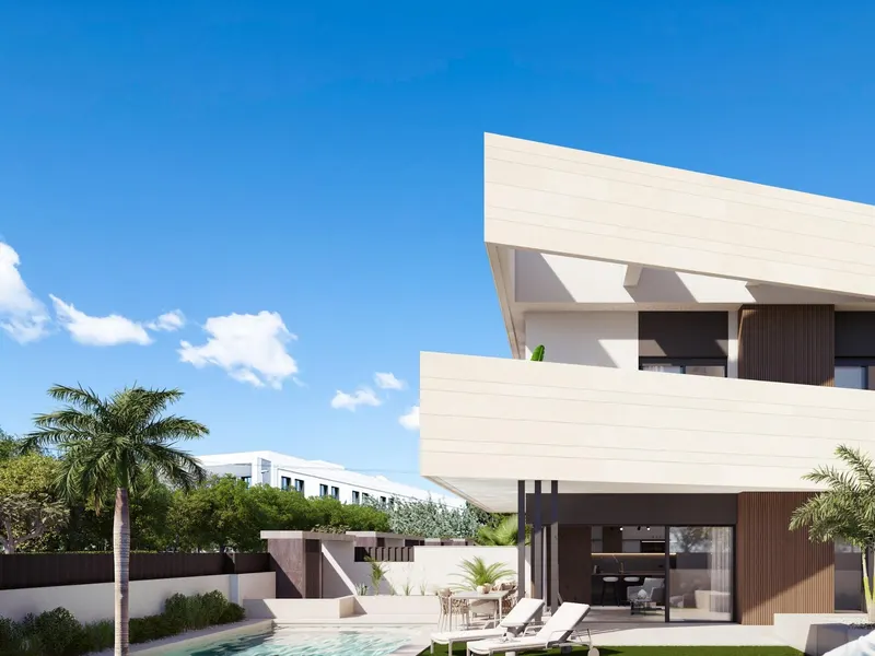 Promoción boutique de viviendas de nueva construcción con piscina privada en Pilar de la Horadada