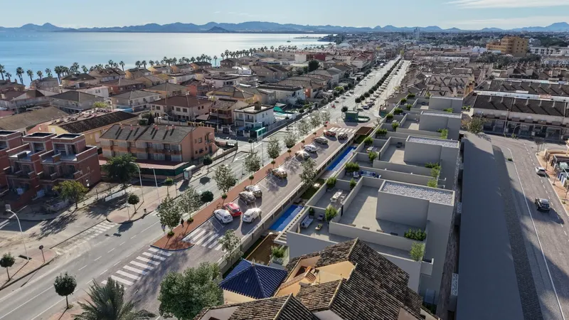 Apartamentos de nueva construcción a 250 m de la playa de Los Narejos, en Los Alcázares