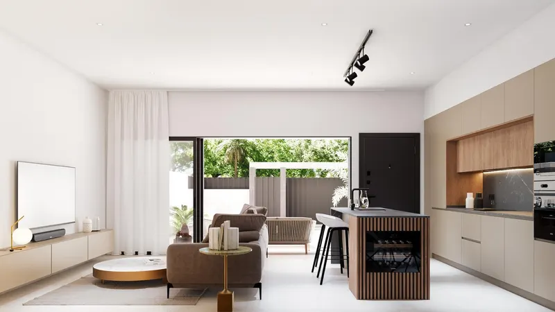 Promoción boutique de viviendas de nueva construcción con piscina privada en Pilar de la Horadada