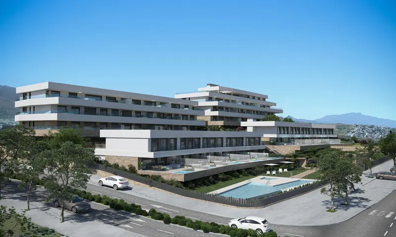 New Build Homes with Sea Views in the Best Area of Estepona