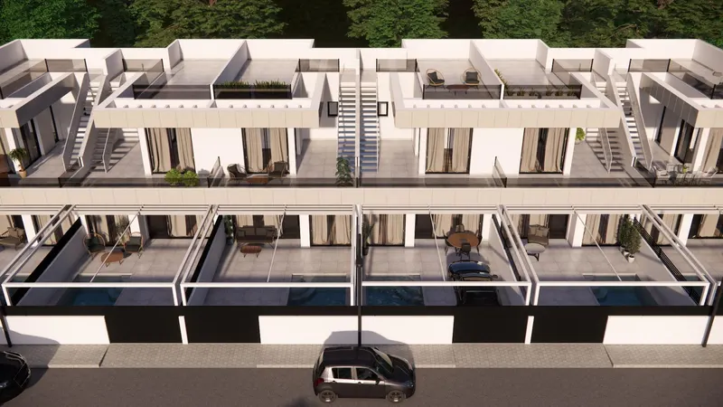 NEW BUILD TOWNHOUSES IN ROJALES