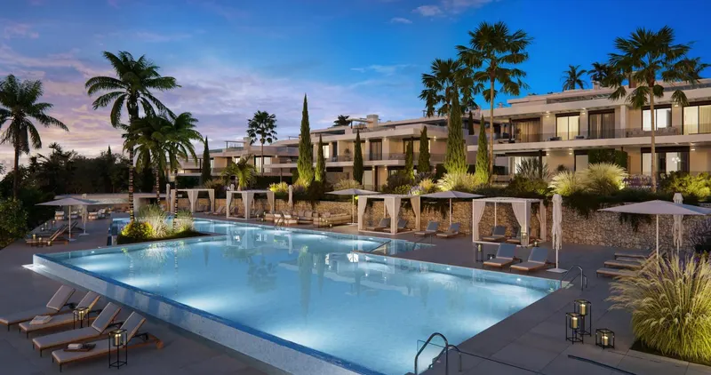 New Build Homes in Marbella East with Sea and Golf Views