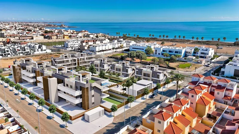 Luksusowe apartamenty turystyczne zaledwie 150 metrów od plaży Las Higuericas - Torre de la Horadada
