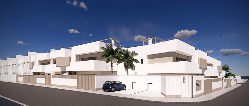 New Build Bungalows for Sale in Pilar de la Horadada 3 km from Beach