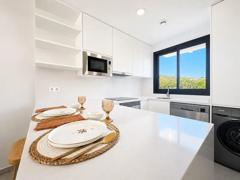 New Build Key Ready Townhouses and Semi Detached Villas in Altaona Golf Resort Murcia