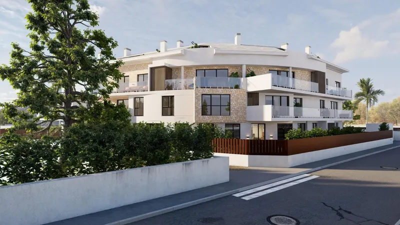 Apartamentos de nueva construcción en Cala Blanca, Jávea, a solo 100 metros del mar