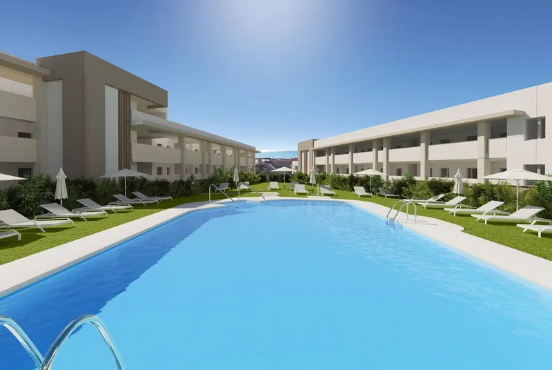 New Build Apartments with Sea Views in Bahía de las Rocas Manilva Costa del Sol
