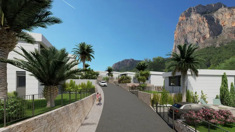 Chalets de Nueva Construcción en Polop, Alicante