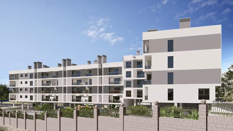 New Construction Residential Development in San Agustín, Alicante, with Stunning City Views