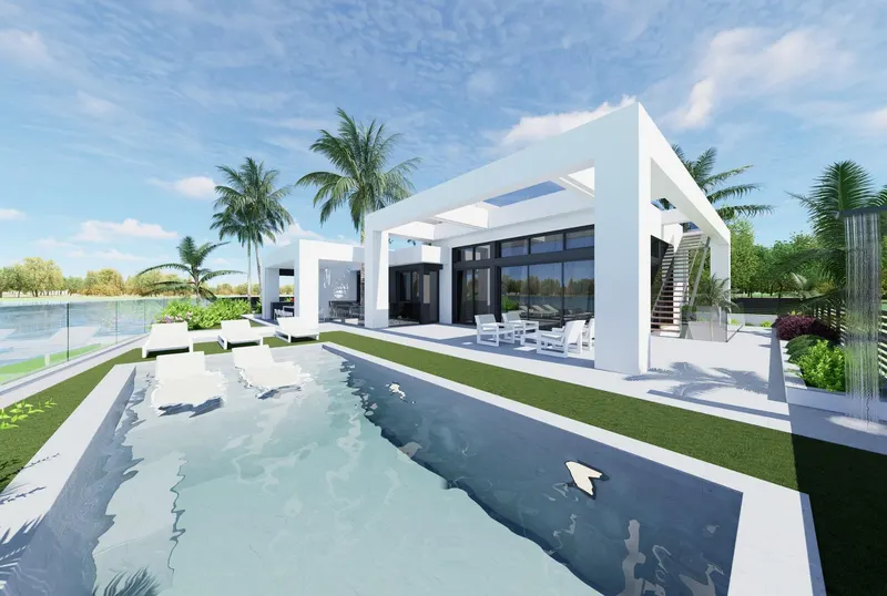 Frontline Lake Luxury Villa in Santa Rosalia Lake and Life Resort Murcia