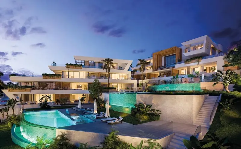 URBANIZACIÓN DE LUJO EN MARBELLA CON VISTAS AL MAR