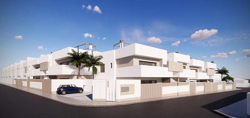 New Build Bungalows for Sale in Pilar de la Horadada 3 km from Beach