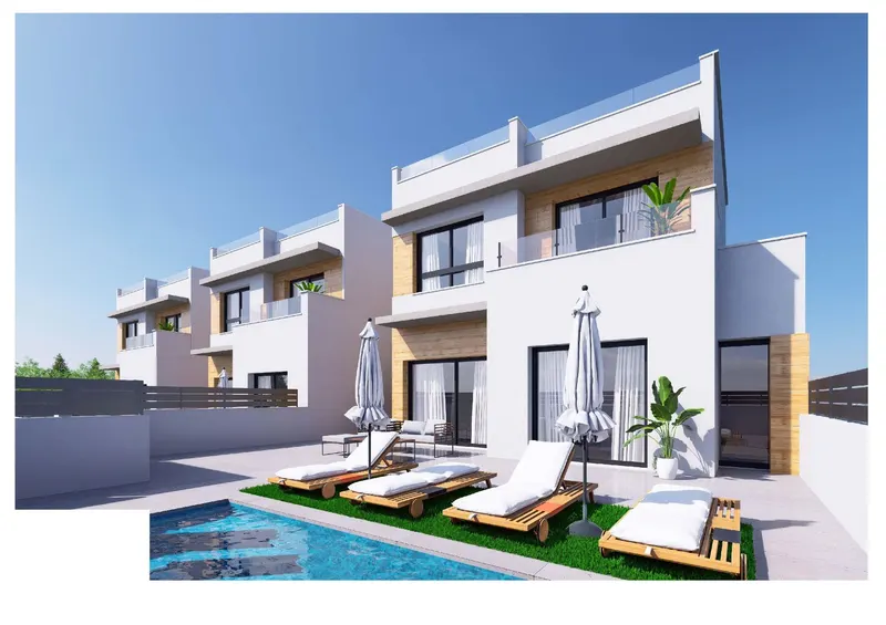 Lujosos chalets adosados de nueva construcción en Benijófar, Costa Blanca