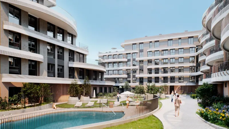Apartamentos de nueva construcción de estilo contemporáneo en Málaga con servicios de primera calidad y diseño sostenible
