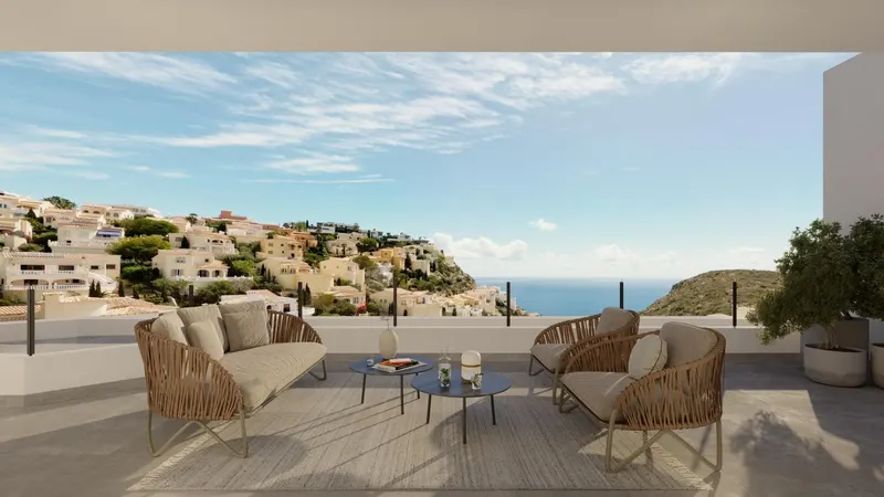 New Build Apartments in Cumbre del Sol Benitatxell Between Javea and Moraira
