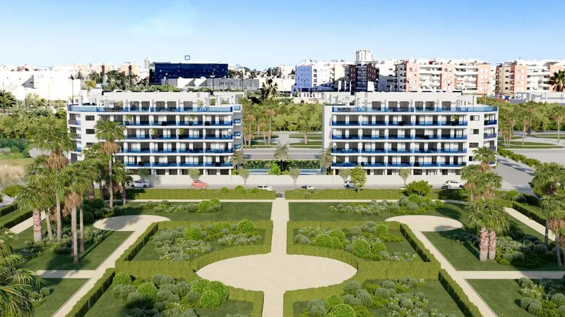 Modernos apartamentos de un dormitorio en Mijas Costa