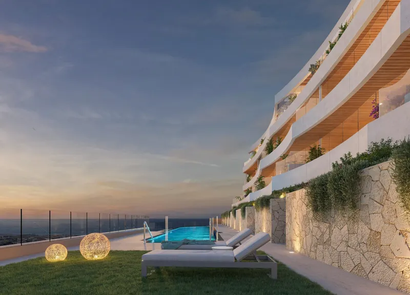 Nowe apartamenty z widokiem na morze w Rincon de la Victoria